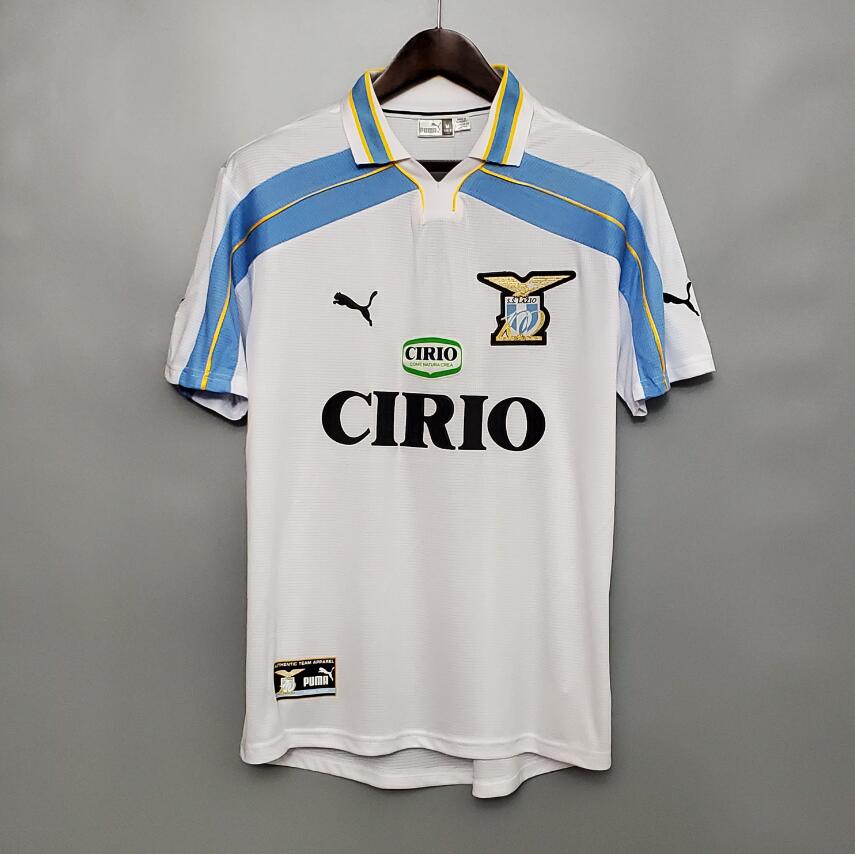 Maillot Retro Ss Lazio Extérieur 00/01