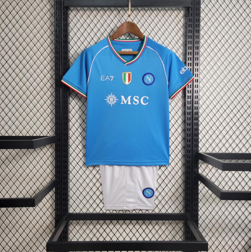 Maillot Scc Napoli Domicile 23/24 Junior