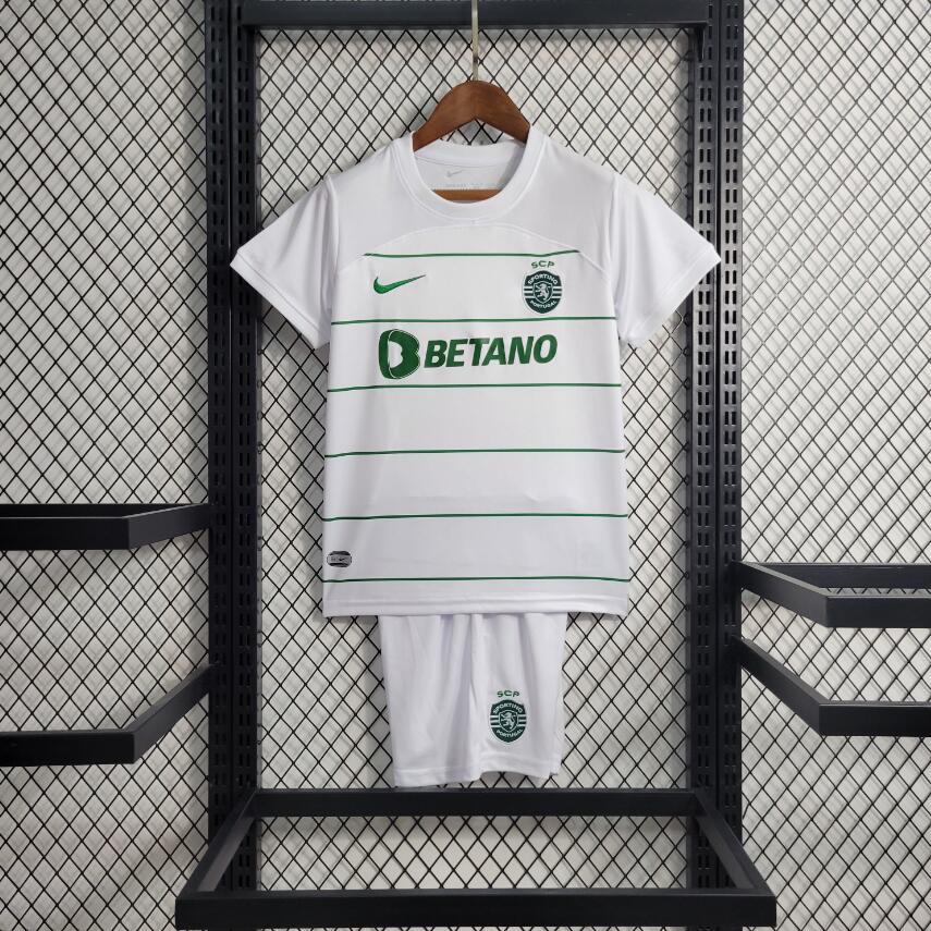 Maillot Sporting Lisboa Extérieur 23/24 Junior