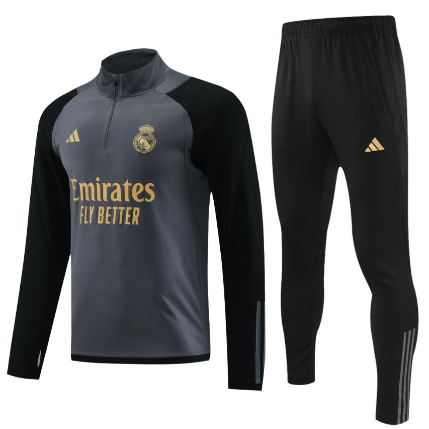 Survêtements Fc Real Madrid Noir 23/24+Pantalon