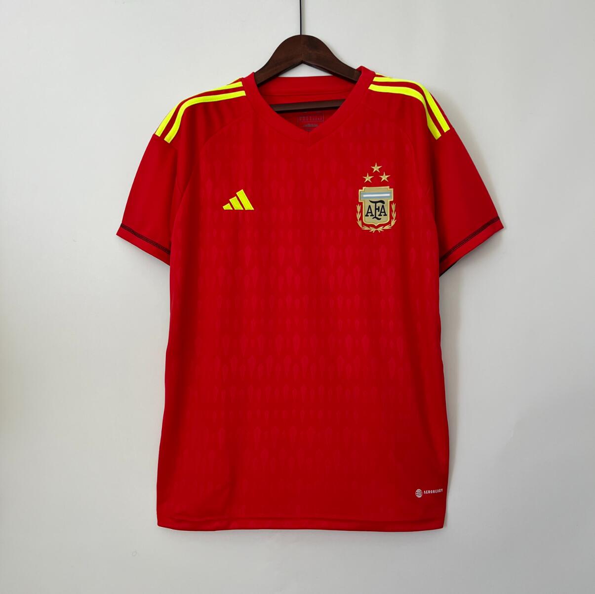 Maillot Argentina Portera 3 Estrellas Roja