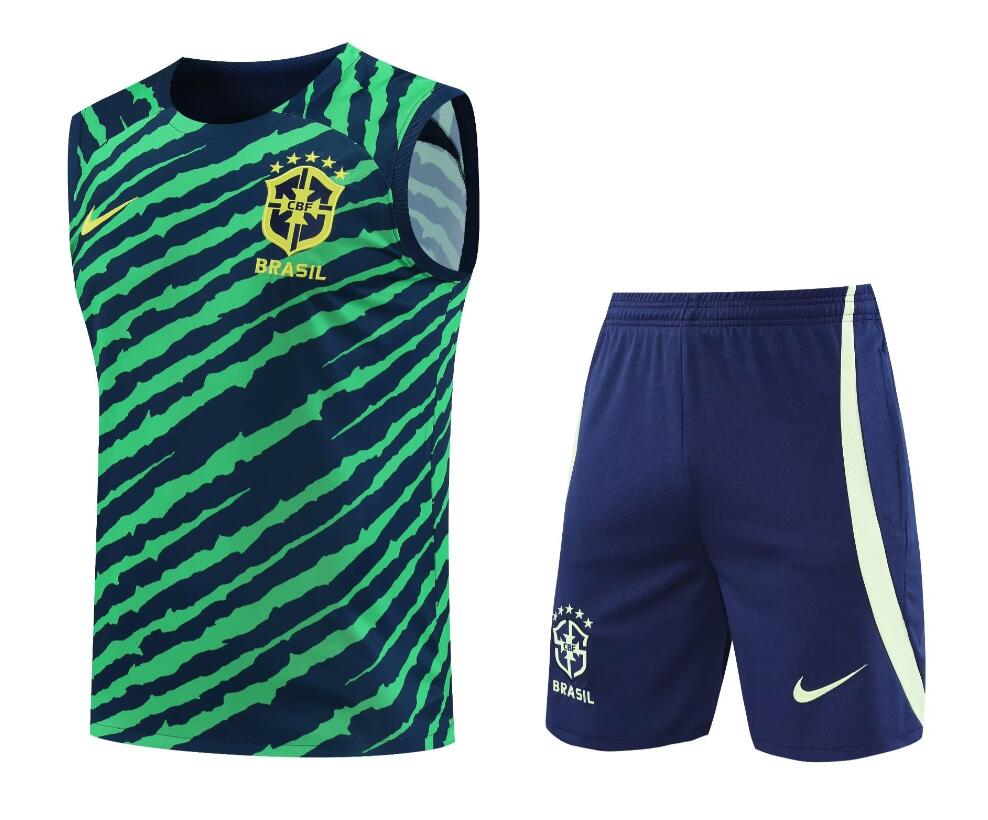 Maillot De Fútbol Sin Mangas BRASIL Pre-Match 2022