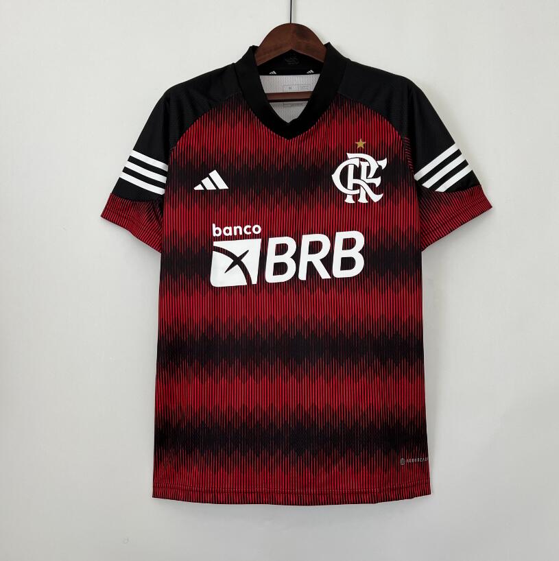 Maillot Fc Flamengo Édition Spéciale 23/24 Noir Rouge