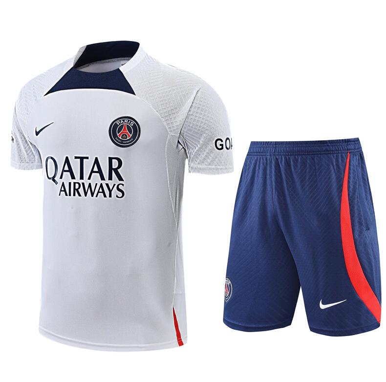 Maillot Paris St. Germain FC Pre-Match Blanc 22/23 + Pantalon