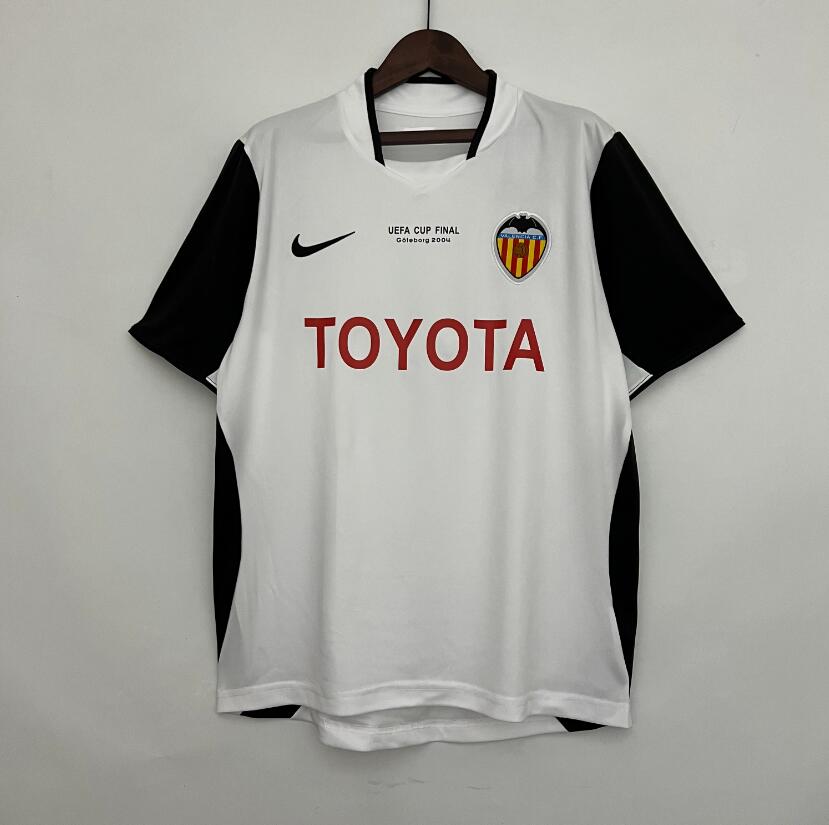 Maillot Retro Valencia Domicile 03/04