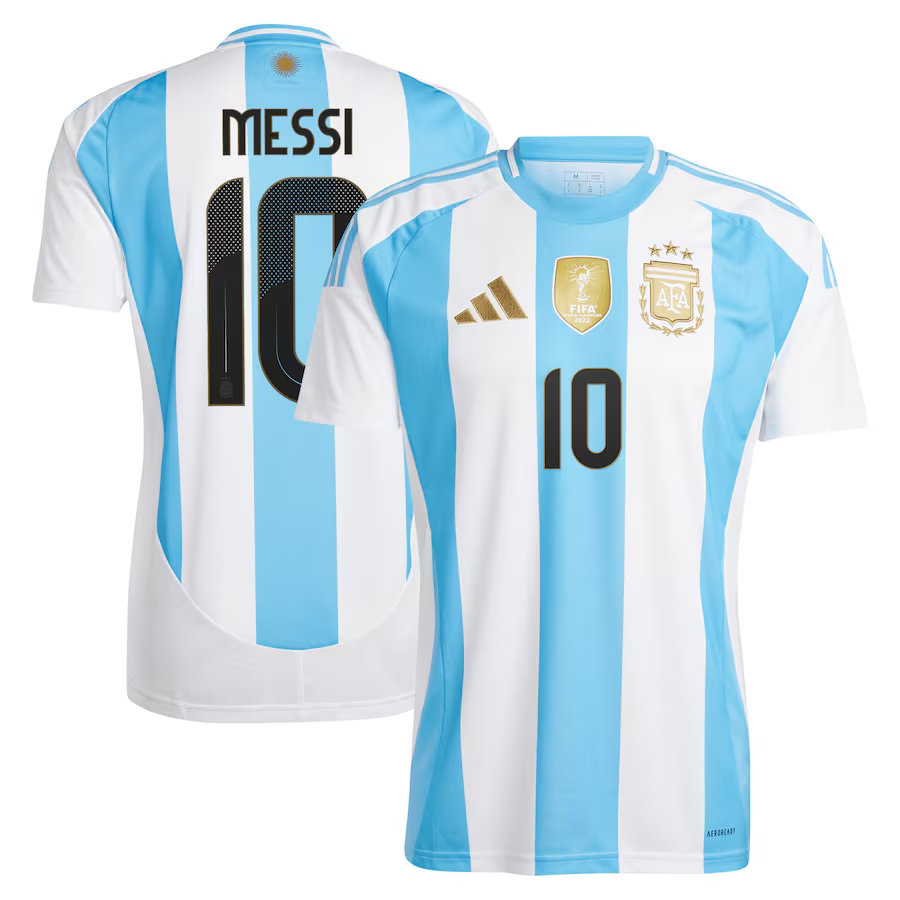 Maillot Argentina Domicile 2024 Messi #10
