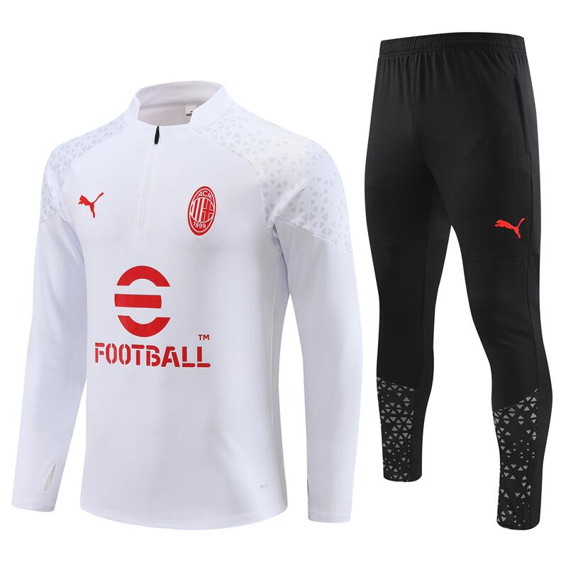 Survêtements AC Milan 23/24 BLANCO (Hombre/Junior) + Pantalon