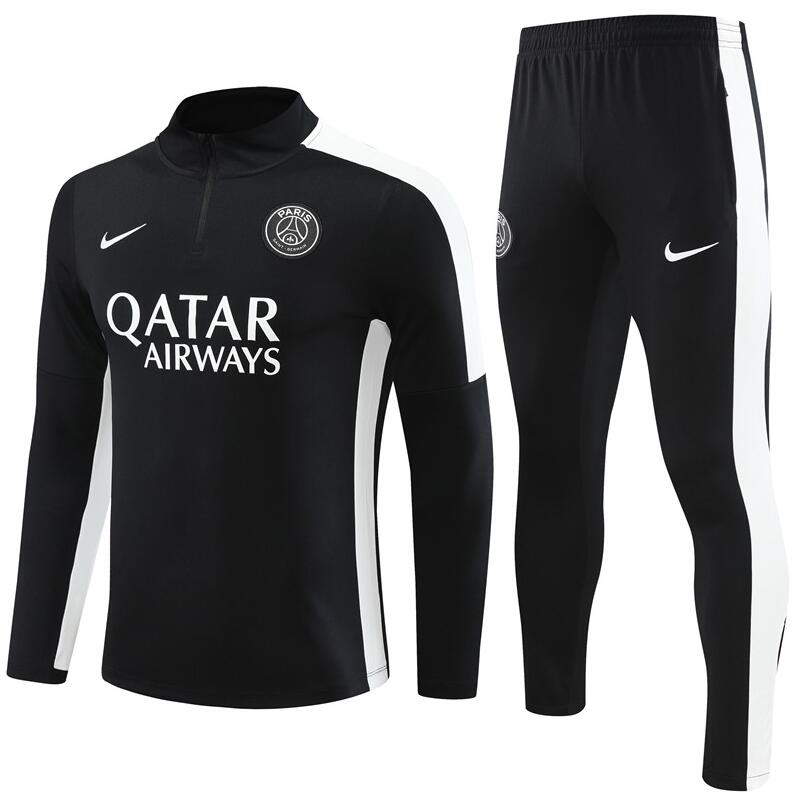 Survêtements FC Paris Saint Germain 2023 2024 Noir (Hombre/Junior) + Pantalon