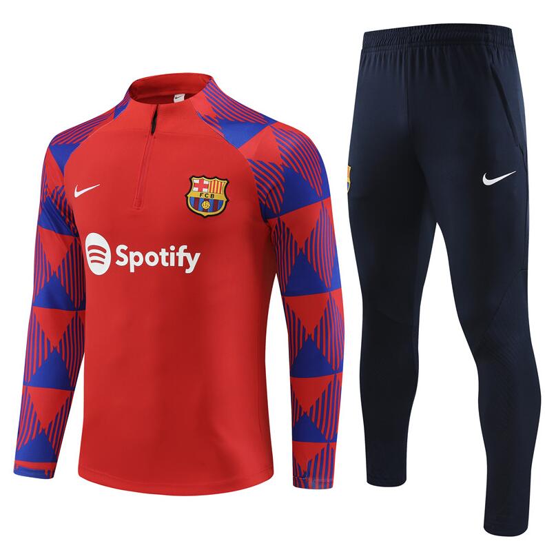 Survêtements Fc Barcelona Training 23/24 Rouge + Pantalon