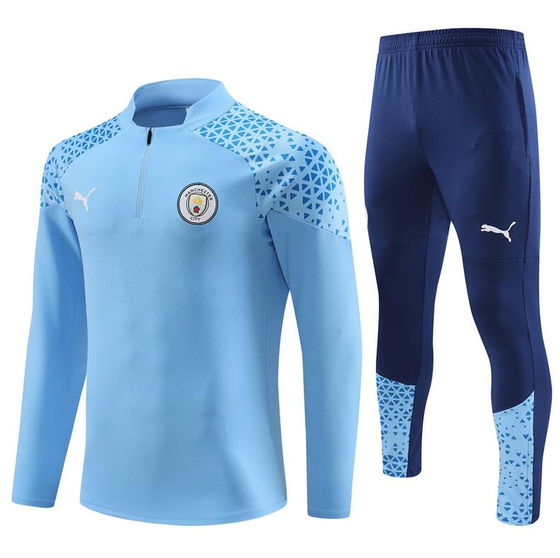 Survêtements Manchester City Training 23/24 Bleu (Hombre/Junior) + Pantalon