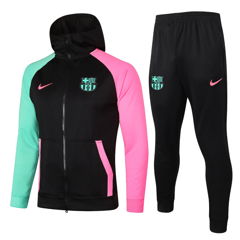 Chandal Fc Barcelona Paseo 2021 Noir