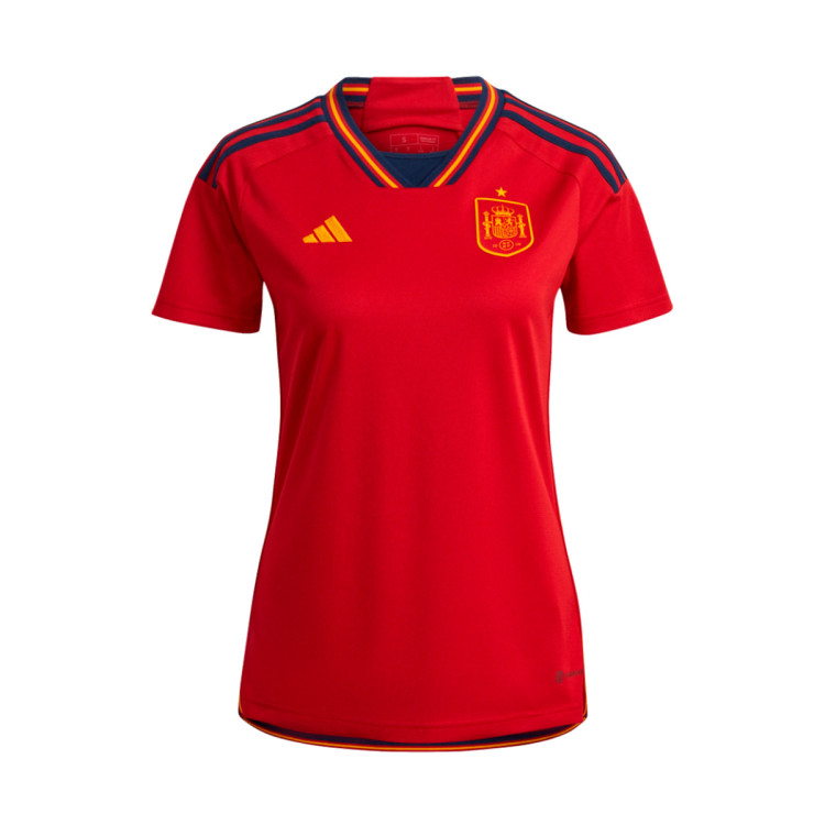 Maillot España Domicile Mundial Qatar 2022 Femme