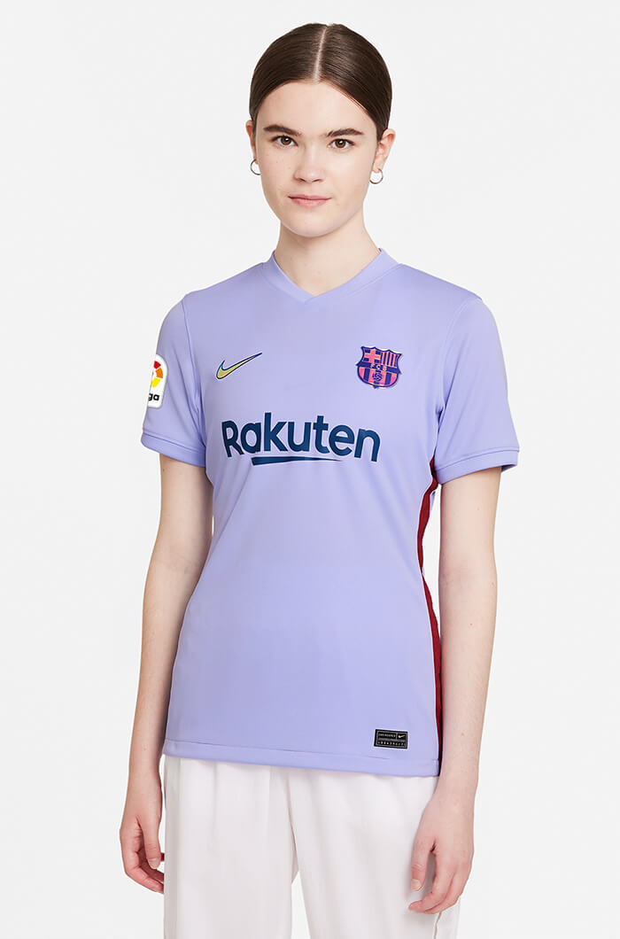 La Liga - Maillot Extérieur FC Barcelona 21/22 - Femme