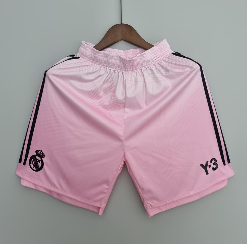 Pantalón Corto Real Madrid Y3 Rosa 22/23