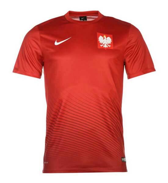 CAMISETA POLONIA SEGUNDA EQUIPACIÓN 2016