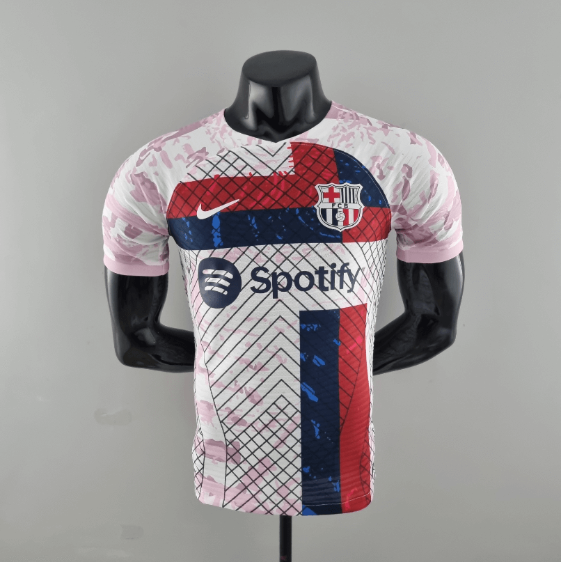 Maillot 22/23 Barcelona Édition Spéciale Camo Rosa