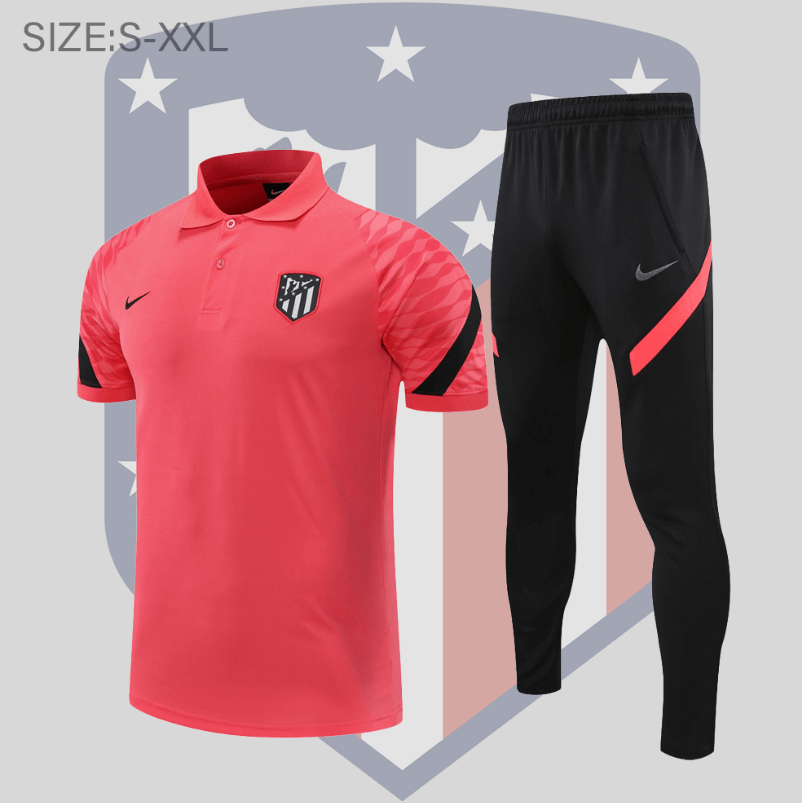 Polo Atletico Madrid Kit Rosa