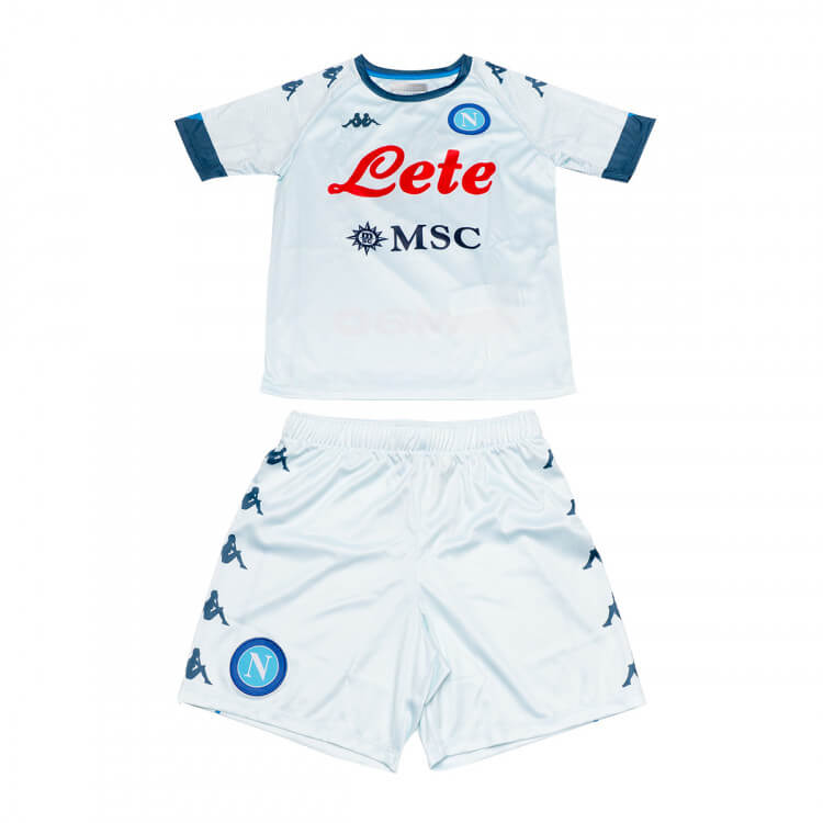 Maillots Scc Napoli Extérieur 2020-2021 Junior