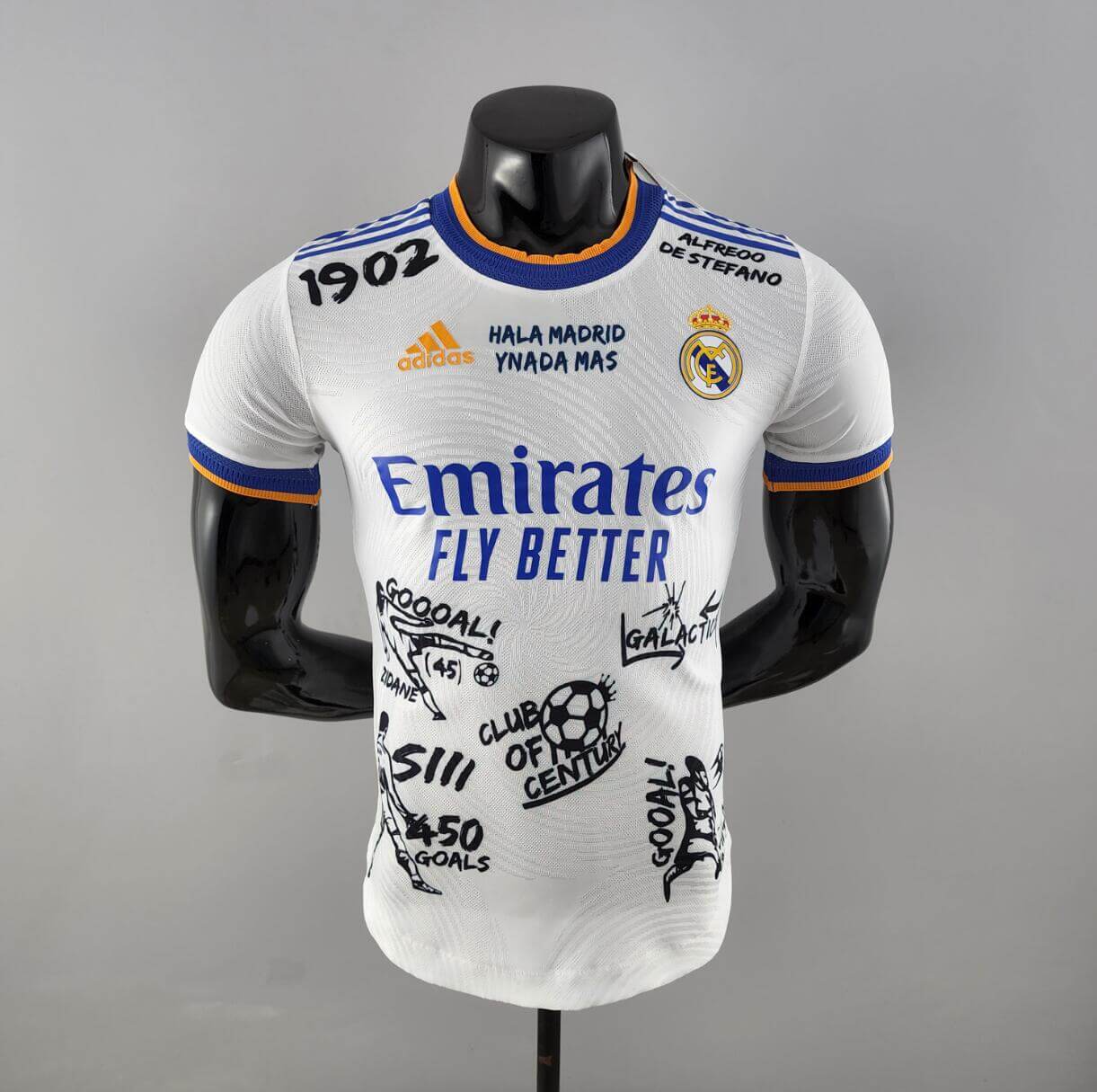 Maillot 21/22 Real Madrid 13 Champions Liga De Campeones De La UEFA