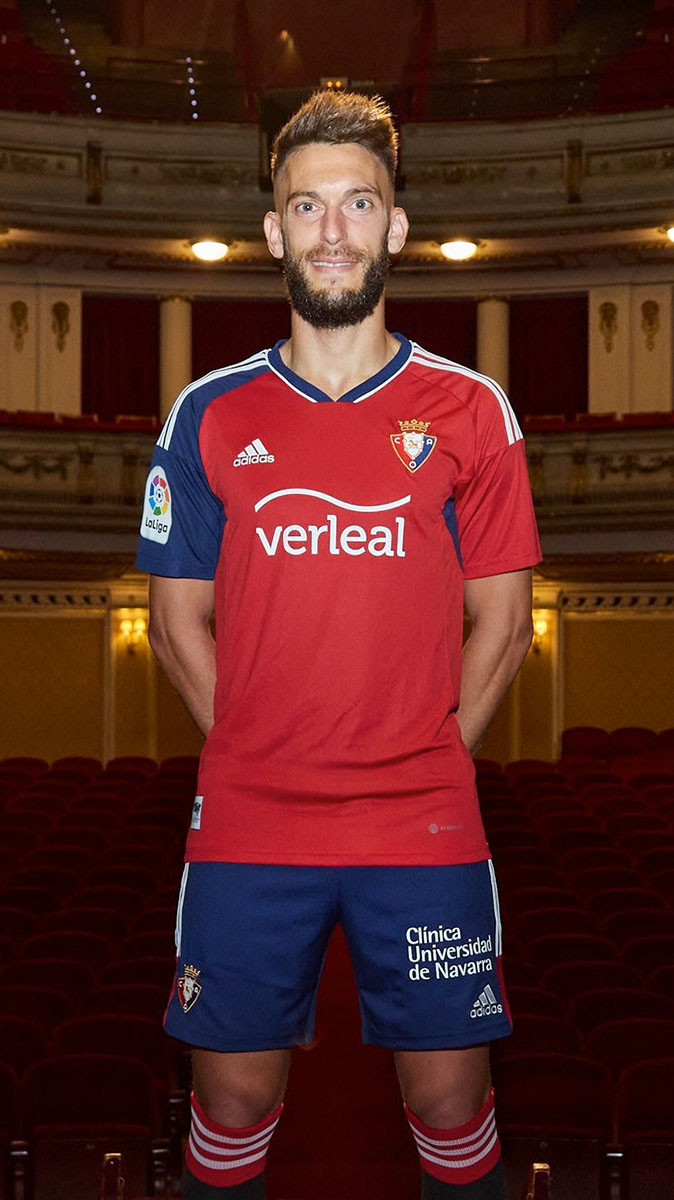 Maillot Club Atletico Osasuna Domicile 22/23