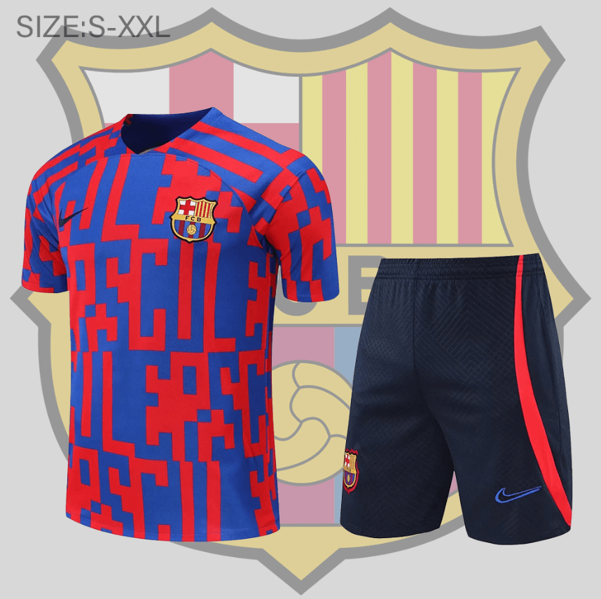 Maillot FC Barcelona Pre-Match 2022-2023 + Pantalon