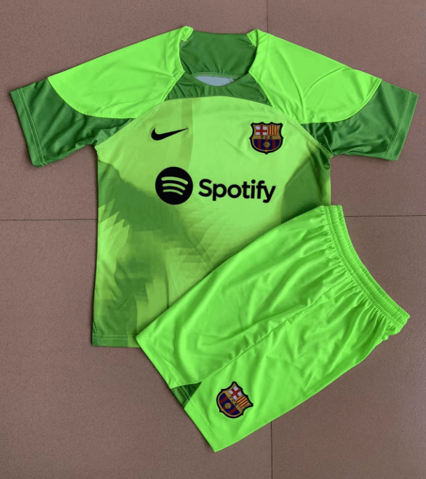 Maillot Gardien Barcelona Verde 22/23 Junior