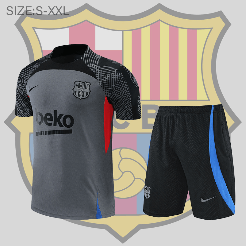 Maillot Ropa De Entrenamiento De Barcelona 22/23 + Pantalon