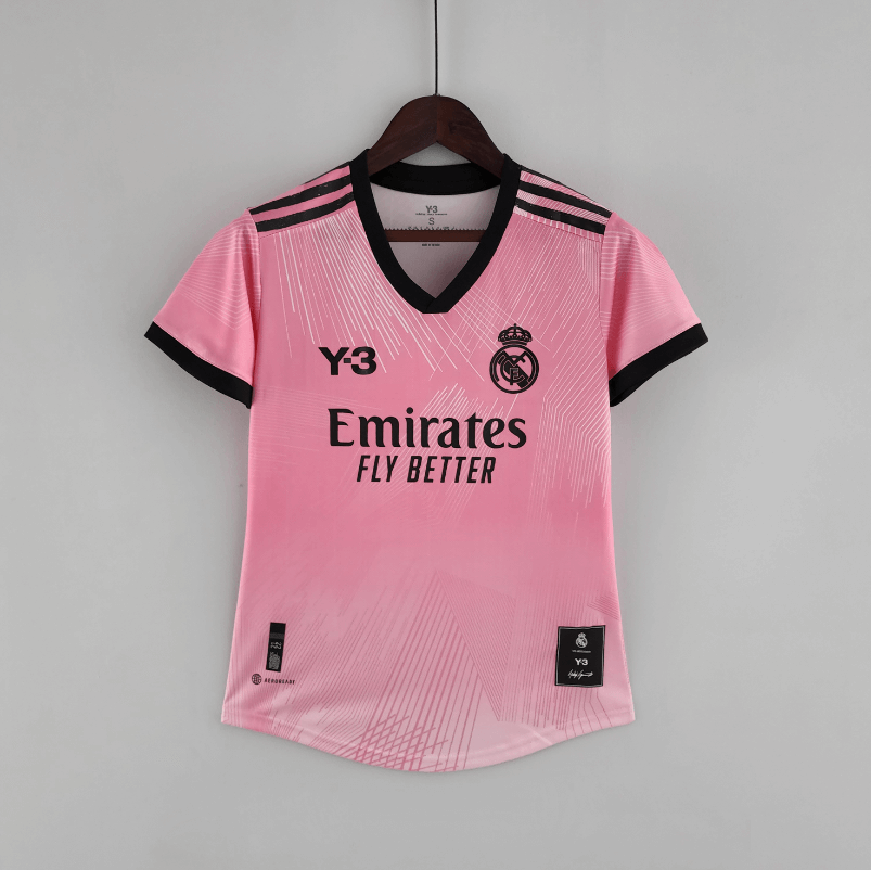 Maillot Y-3 Real Madrid 120th Anniversary Rosa Femme