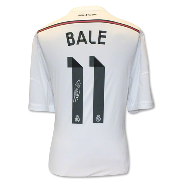 CAMISETA Icons Gareth Bale Real Madrid PRIMERA EQUIPACIÓN 14/15 Back Signed