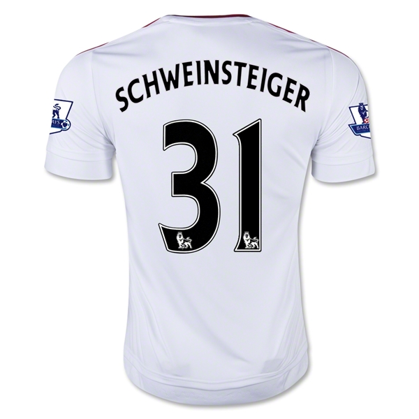 CAMISETA Manchester United 15/16 Bastian Schweinsteiger SEGUNDA EQUIPACIÓN