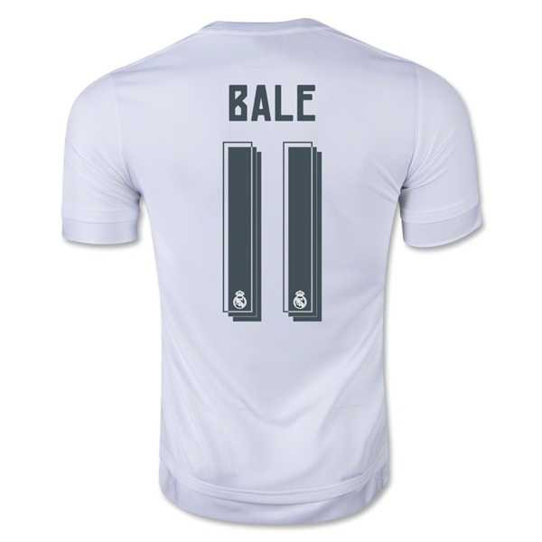 CAMISETA Real Madrid 15/16 Gareth Bale Soccer PRIMERA EQUIPACIÓN