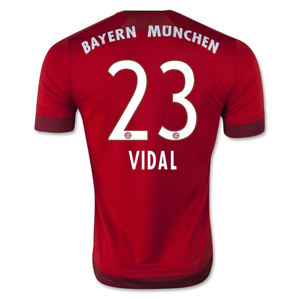 CAMISETA Bayern Munich 15/16 Arturo Vidal PRIMERA EQUIPACIÓN